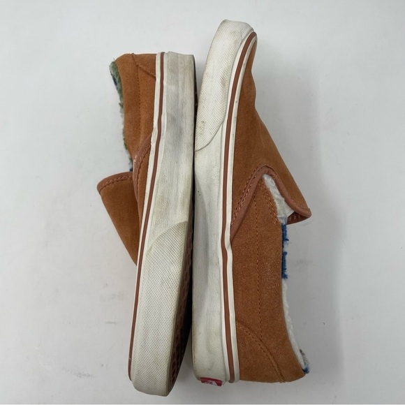 Vans Classic Sunburn Marshmallow Sherpa-Lined Suede Sneakers – Size 8 - Picture 5 of 9